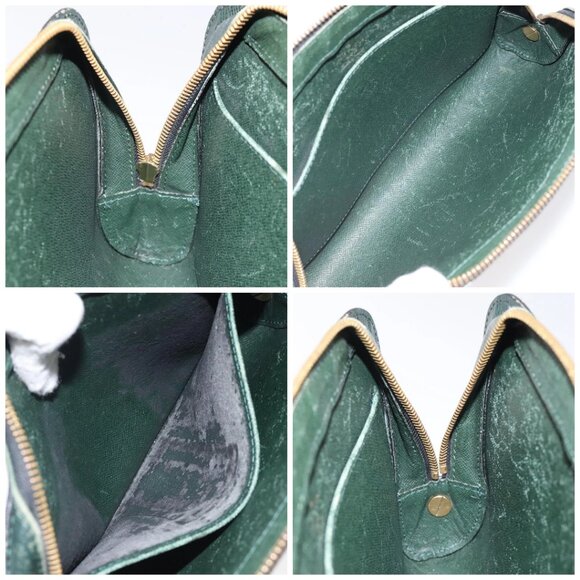 LOUIS VUITTON Taiga Baikal Clutch Bag Epicea M30184 LV Auth - Picture 15 of 16